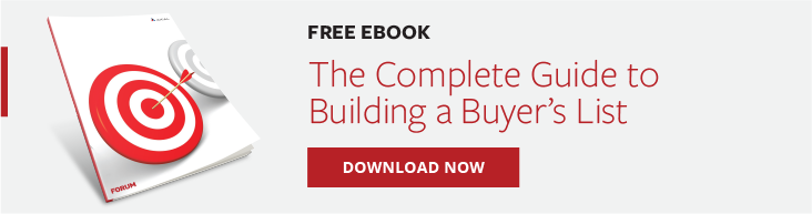The Complete Guide to Building a Buyer's List - Banner CTA