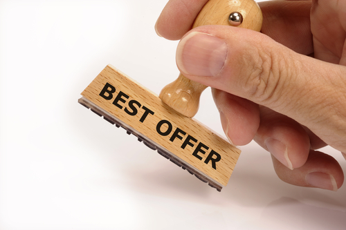 Best offer stamp