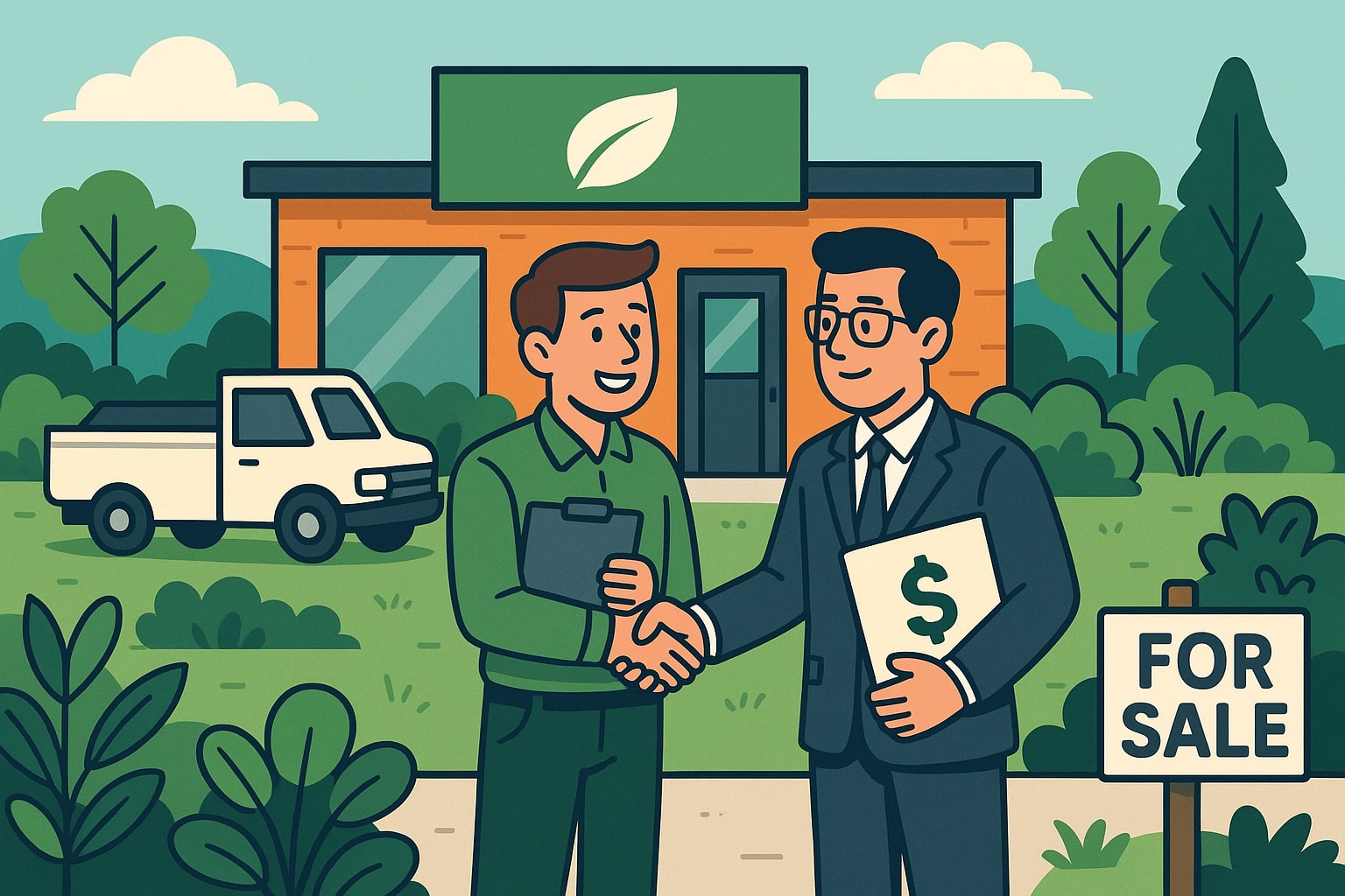 How to Value and Sell a Landscaping Business Guide