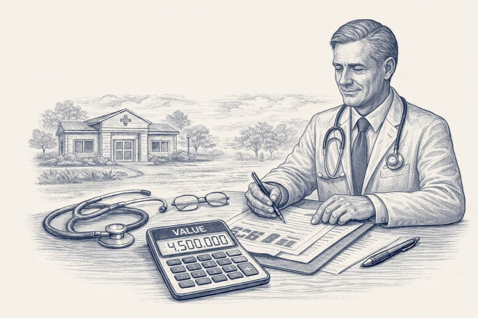 Free Healthcare Business Valuation Calculator (Plus, Valuation Insights from a Healthcare M&A Advisor)